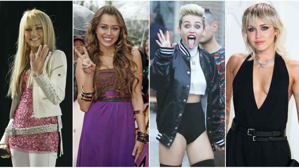 La evolución física de Miley Cyrus en montaje de JALEOS.