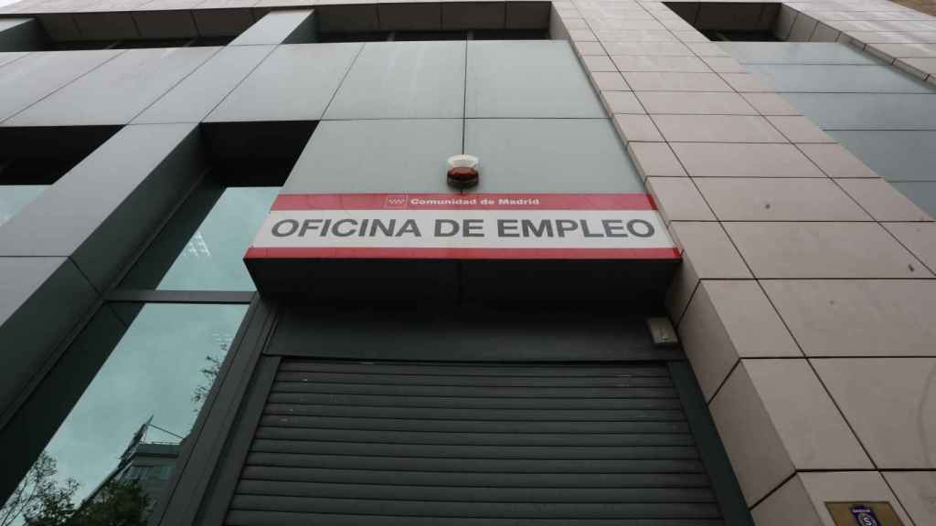 Una oficina de empleo de la Comunidad de Madrid, en una imagen de archivo.