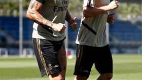 Sergio Ramos y Modric entrenan en Valdebebas