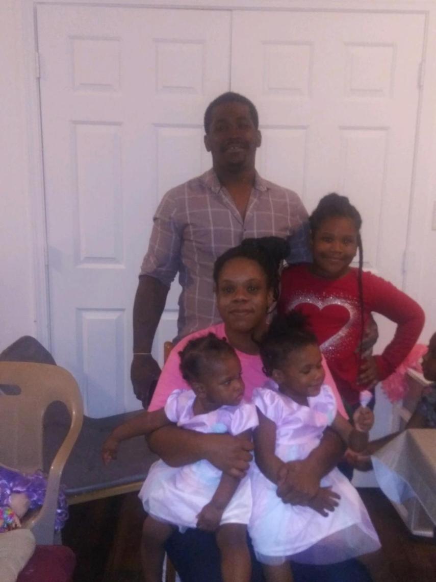 Rayshard Brooks junto a su familia.
