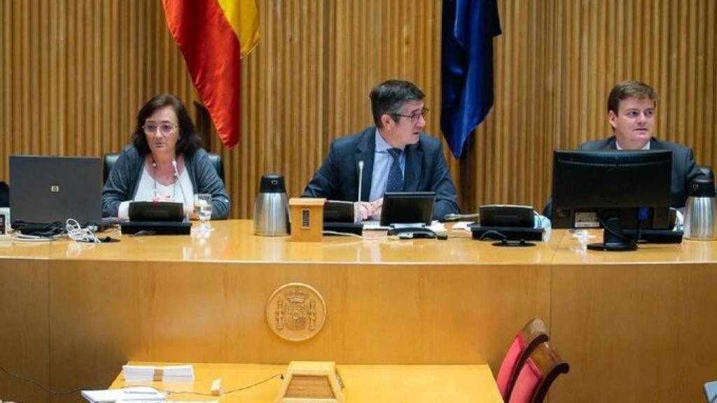 Cristina Herrero, presidenta de la AIReF, en el Congreso.