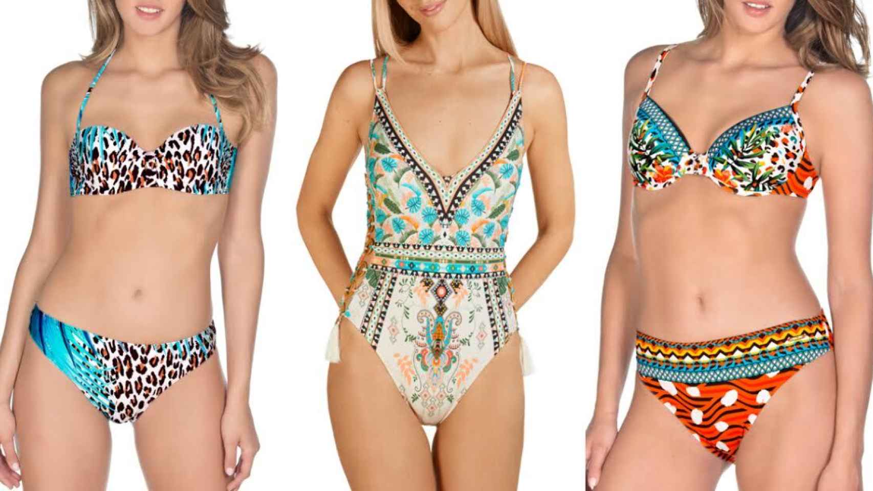 Nuevos diseños de bañadores y bikinis de Dolores Cortés.