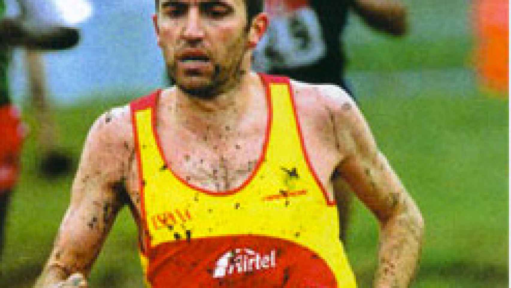El atleta Alejandro Gómez en 1991