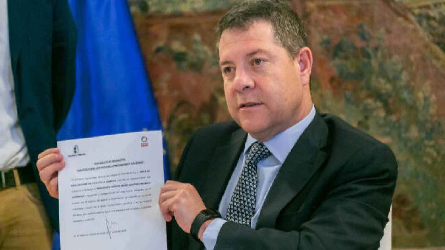Firma del documento de adhesión al Manifiesto por una Recuperación Económica Sostenible