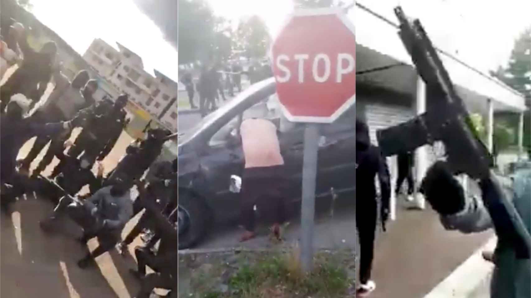 Los altercados se suceden sin control en las calles de Dijon