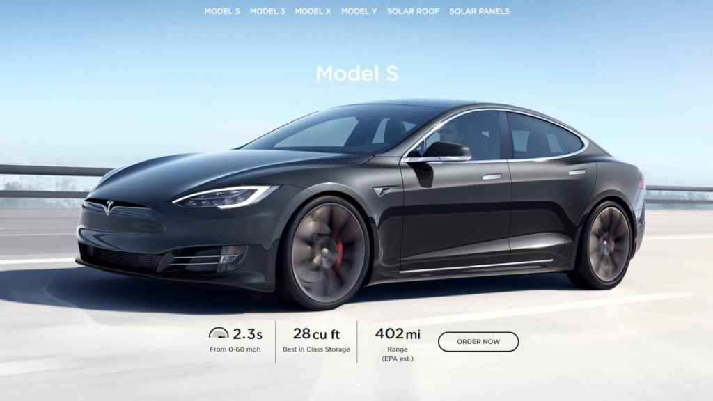 La página del Tesla Model S ya refleja la nueva cifra de autonomía