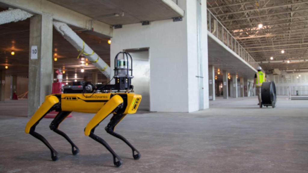 La construcción es uno de los posibles usos del Spot de Boston Dynamics