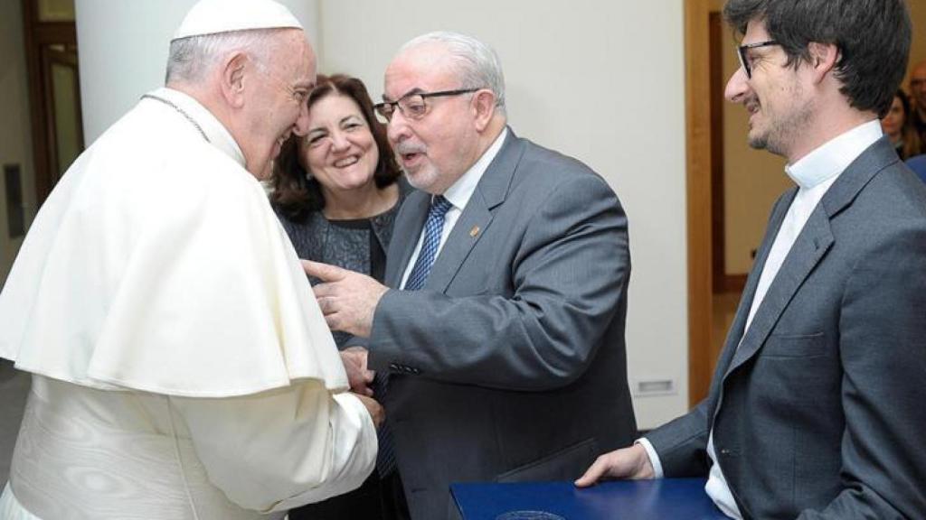 En junio de 2018, José Luis Mendoza, participó en una eucaristía privad presidida por el Papa Francisco.