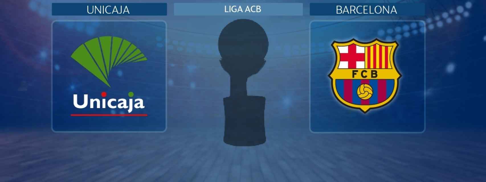 Unicaja Málaga - Barcelona, partido de la Liga ACB