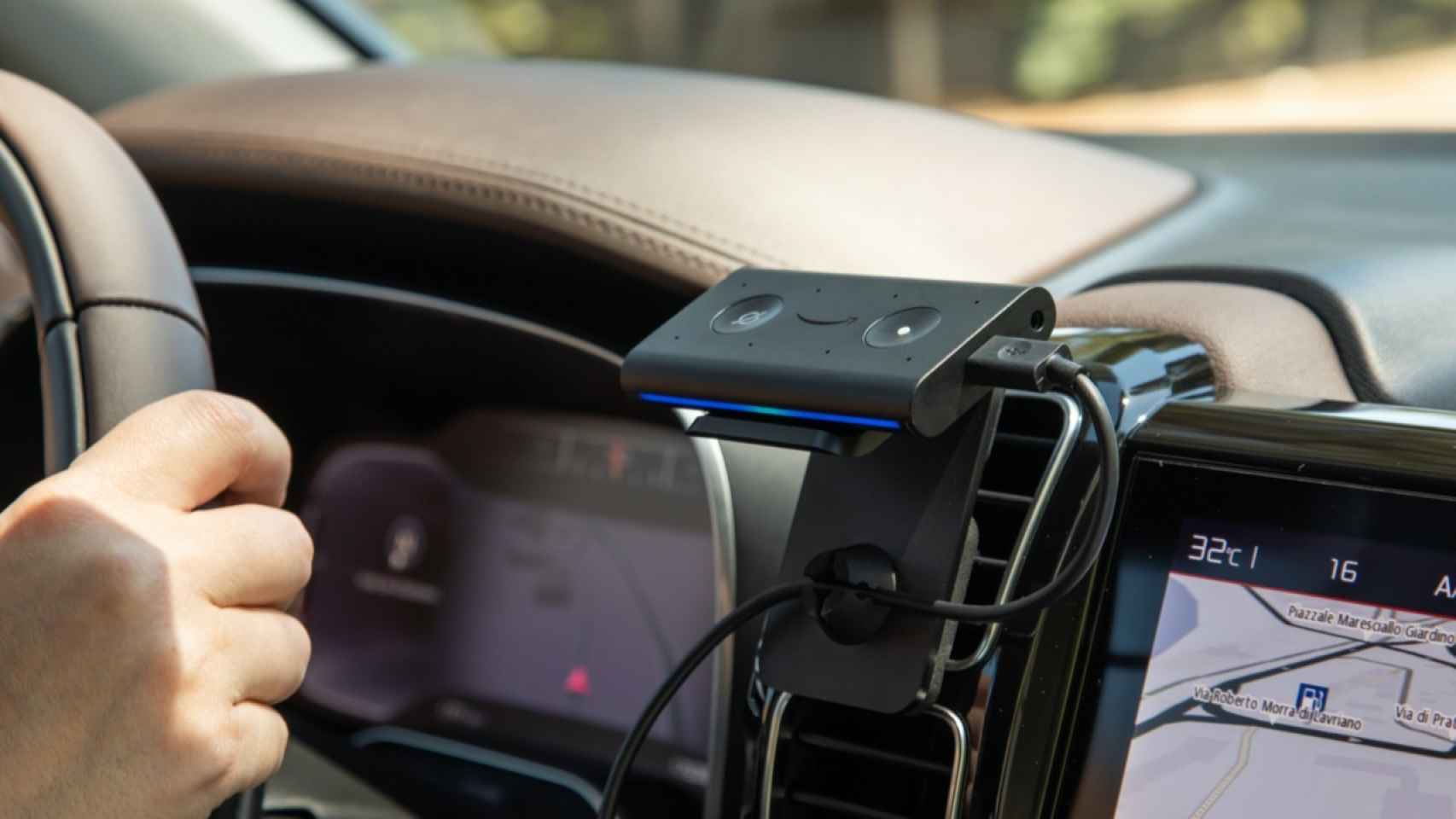 Nuevo Amazon Echo Auto: Alexa hasta en el coche