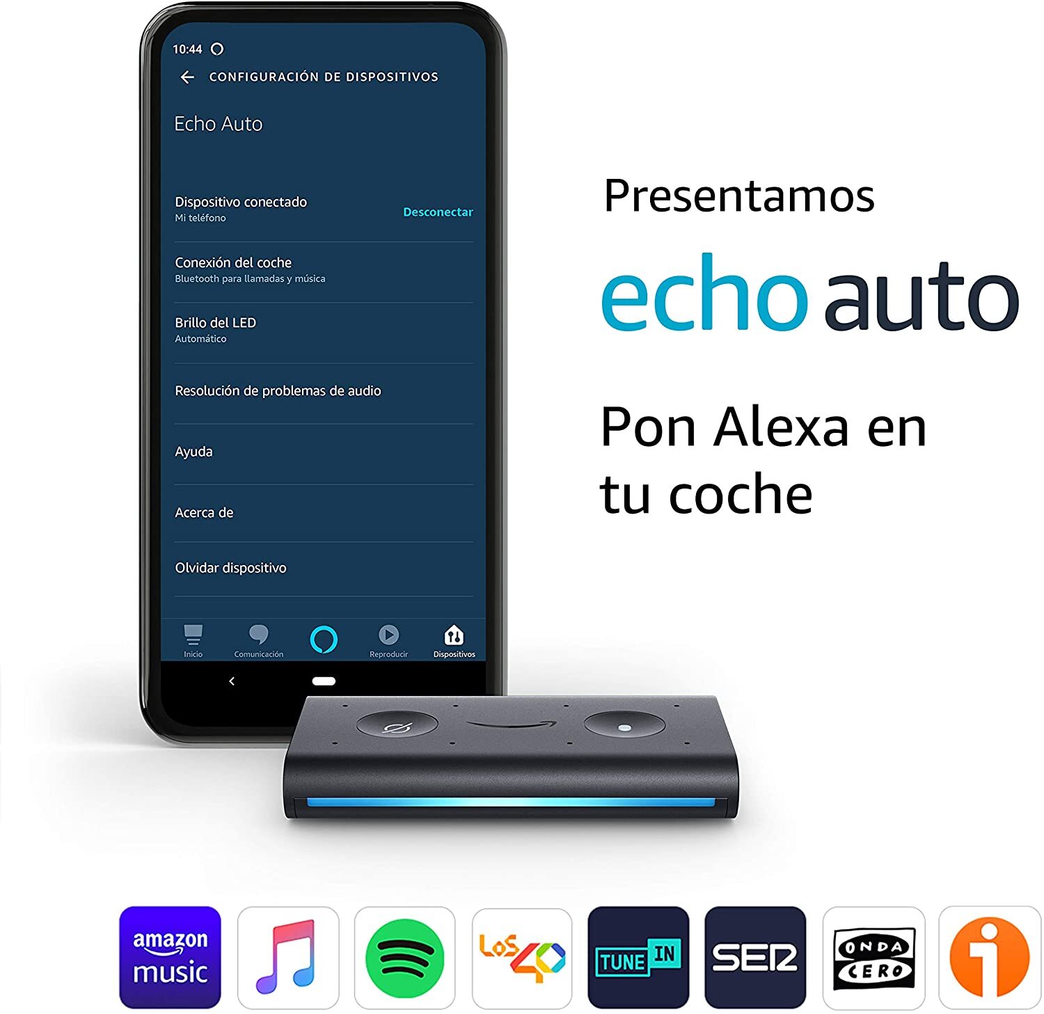 Descubre el nuevo Echo Auto para llevar Alexa en el coche
