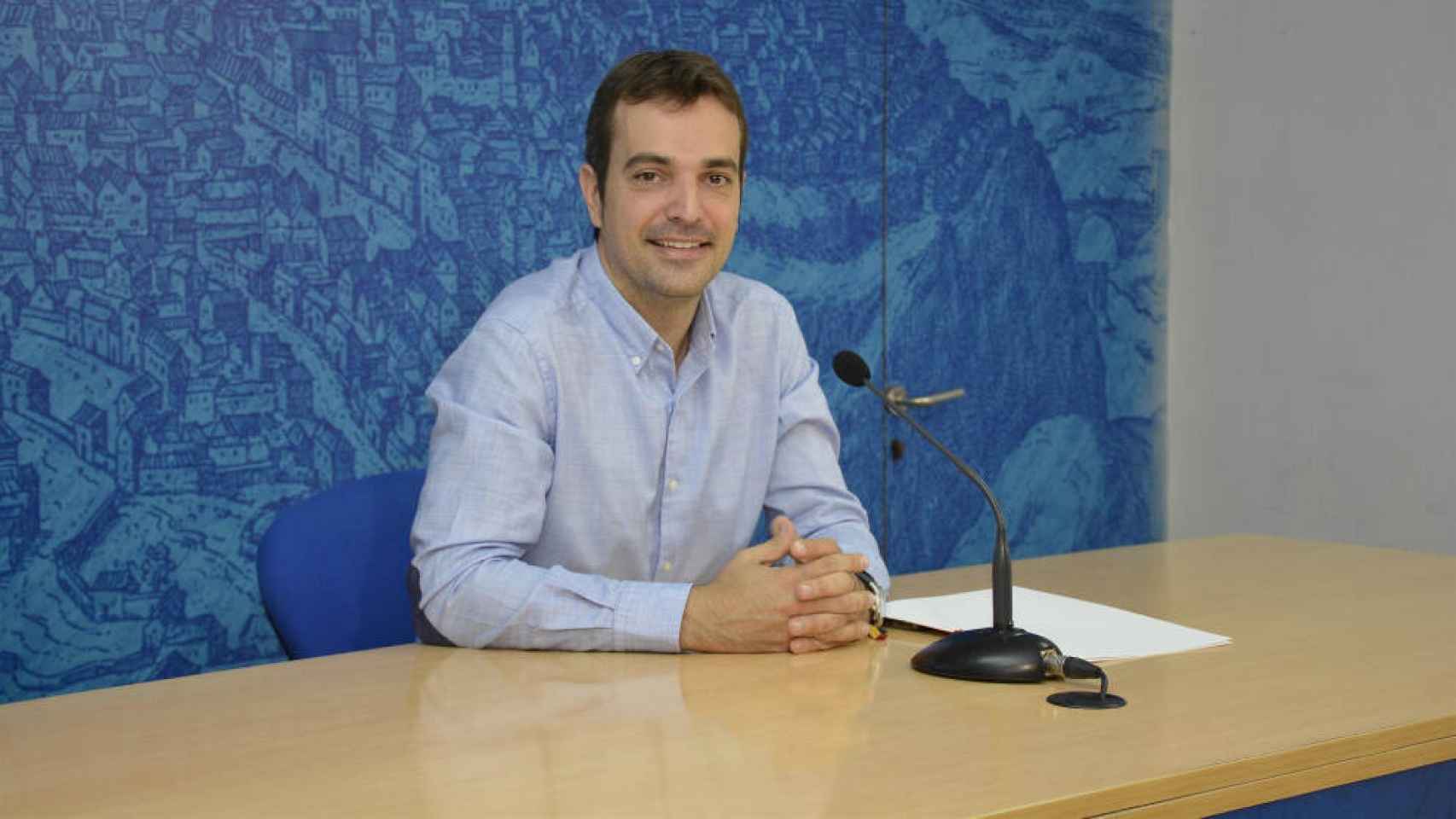 Pablo García, concejal de Deportes del Ayuntamiento de Toledo