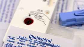 Test de colesterol.