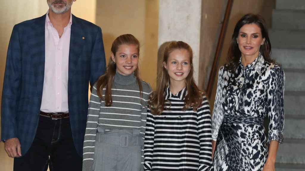 La Familia Real en Barcelona el pasado mes de noviembre.