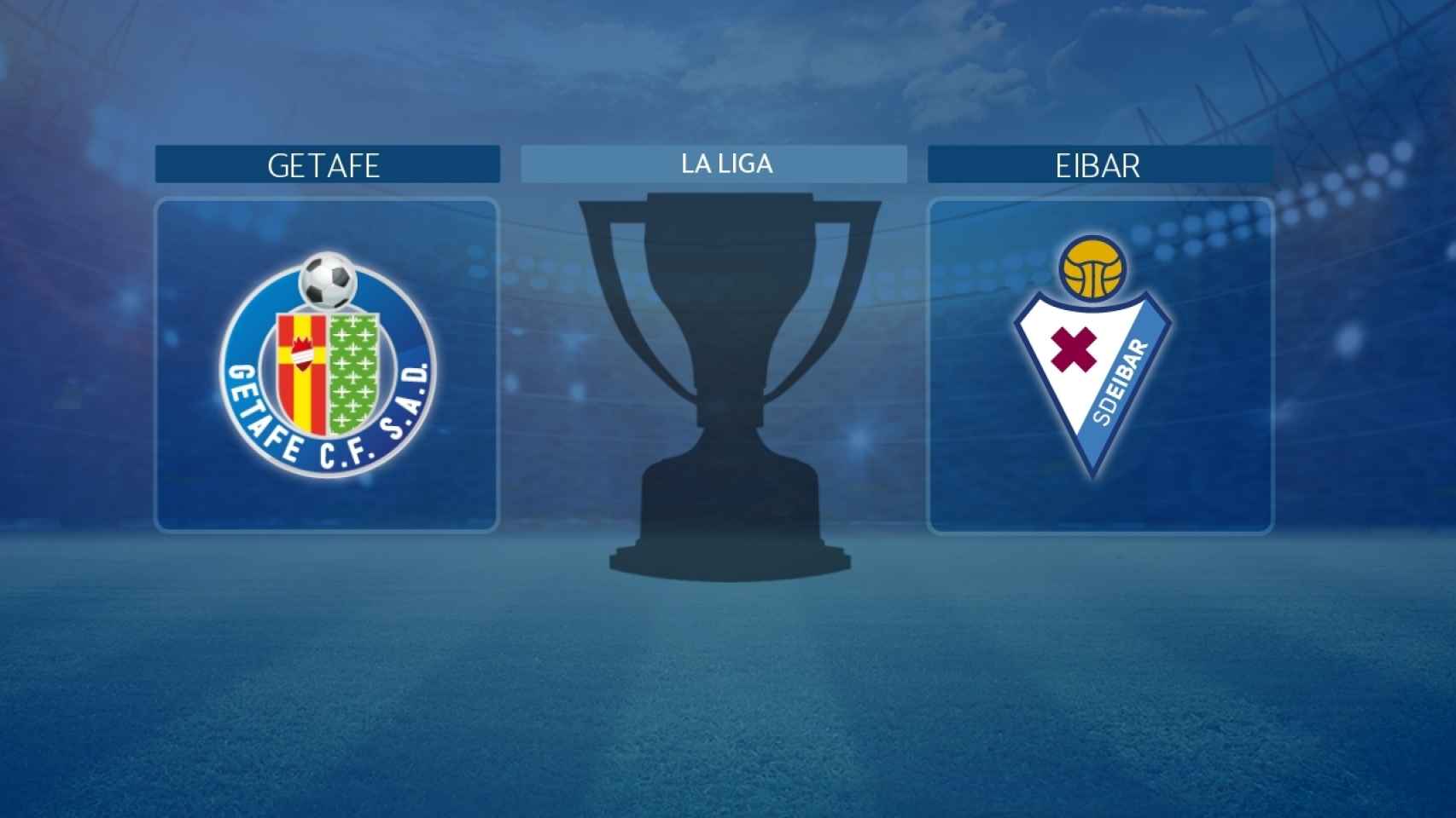 Getafe - Eibar, partido de La Liga