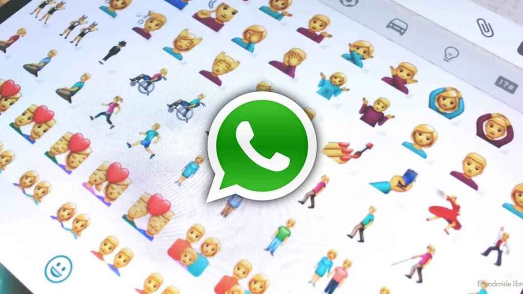 Emojis en WhatsApp.