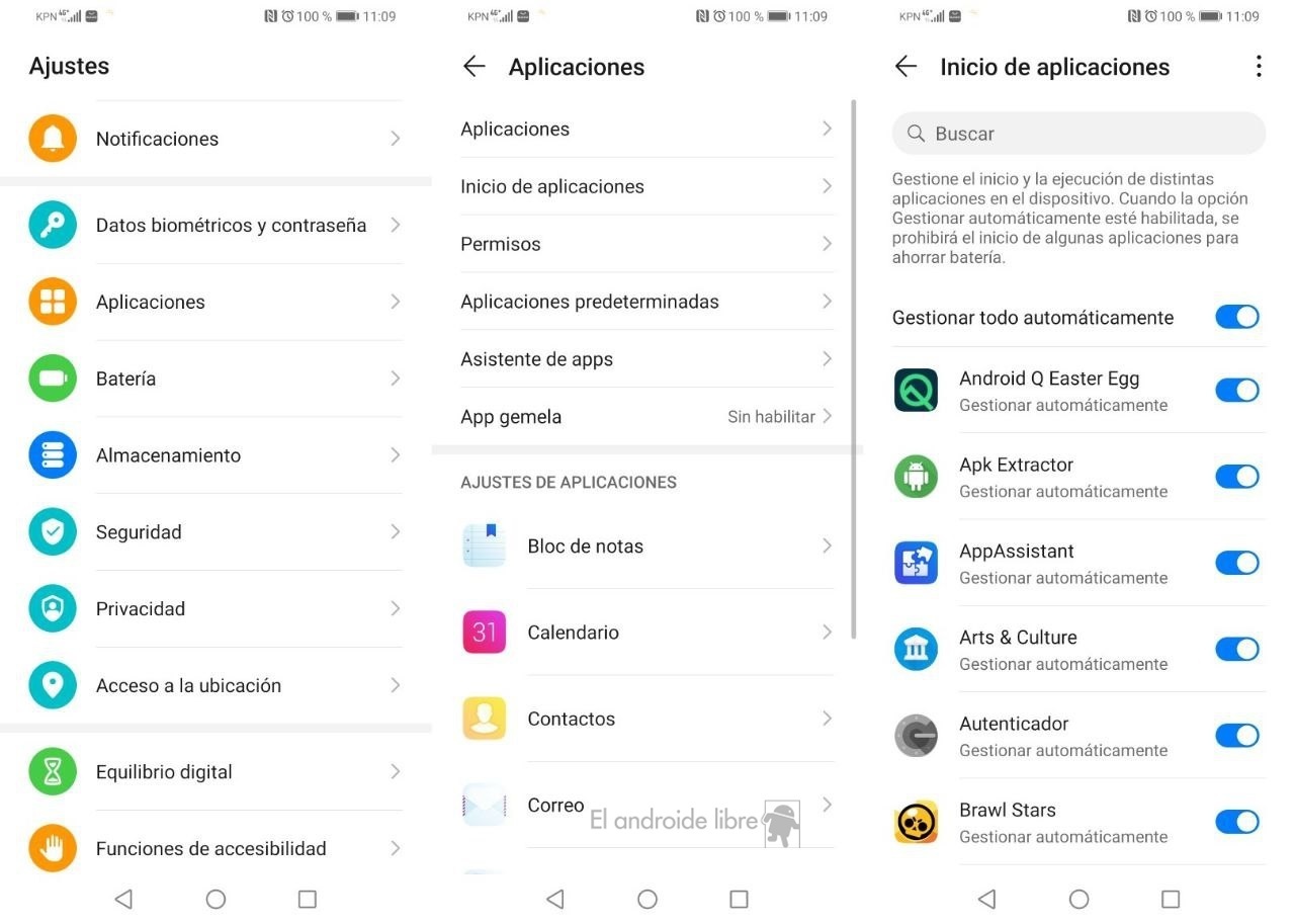 Cómo saber qué apps se inician automáticamente en Android