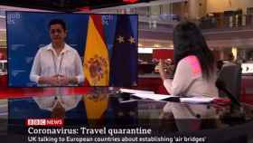 La exministra Arancha González Laya, en otra entrevista internacional, en este caso con la BBC.