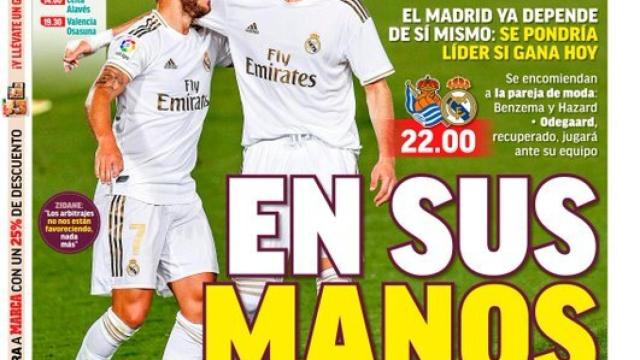 La portada del diario MARCA (21/06/2020)