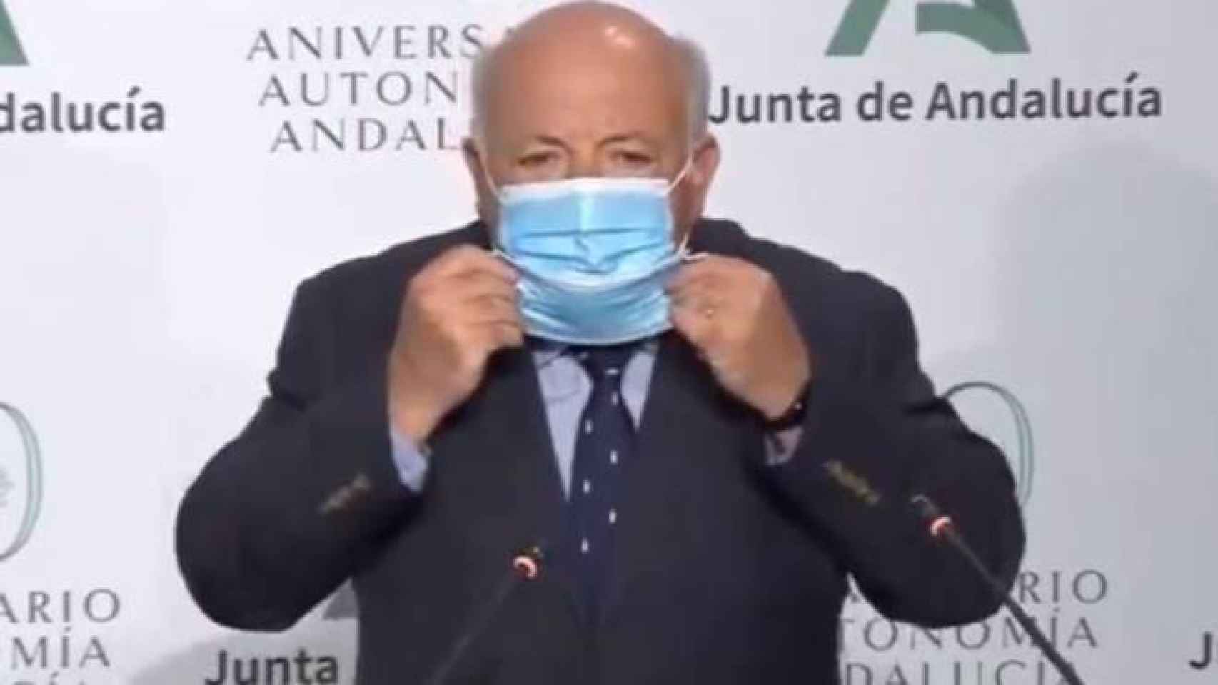Jesús Aguirre, Consejero de Salud y Familia de Andalucía