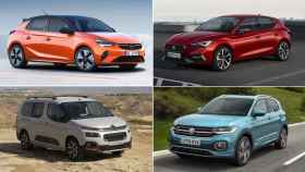 Opel Corsa, Seat León, Citroën Berlingo, Volkswagen T-Cross... algunos de los coches que se fabrican en España.