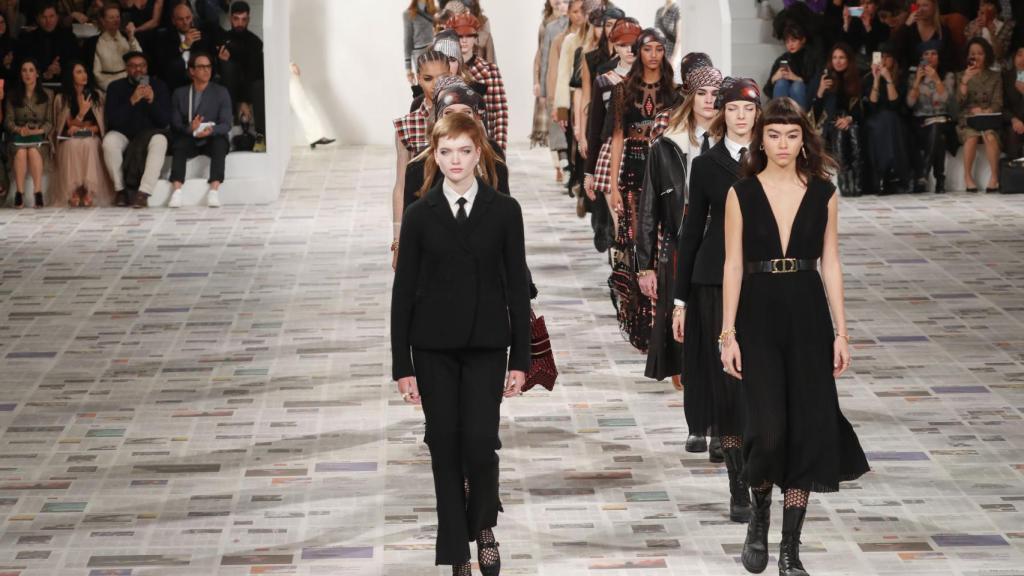 Último desfile de Dior en París.