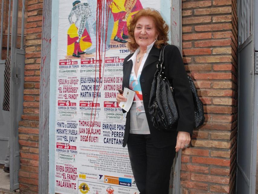 Laly Bazán en una imagen tomada en 2010.
