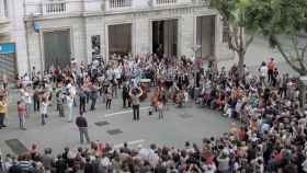 Som Sabadell flashmob