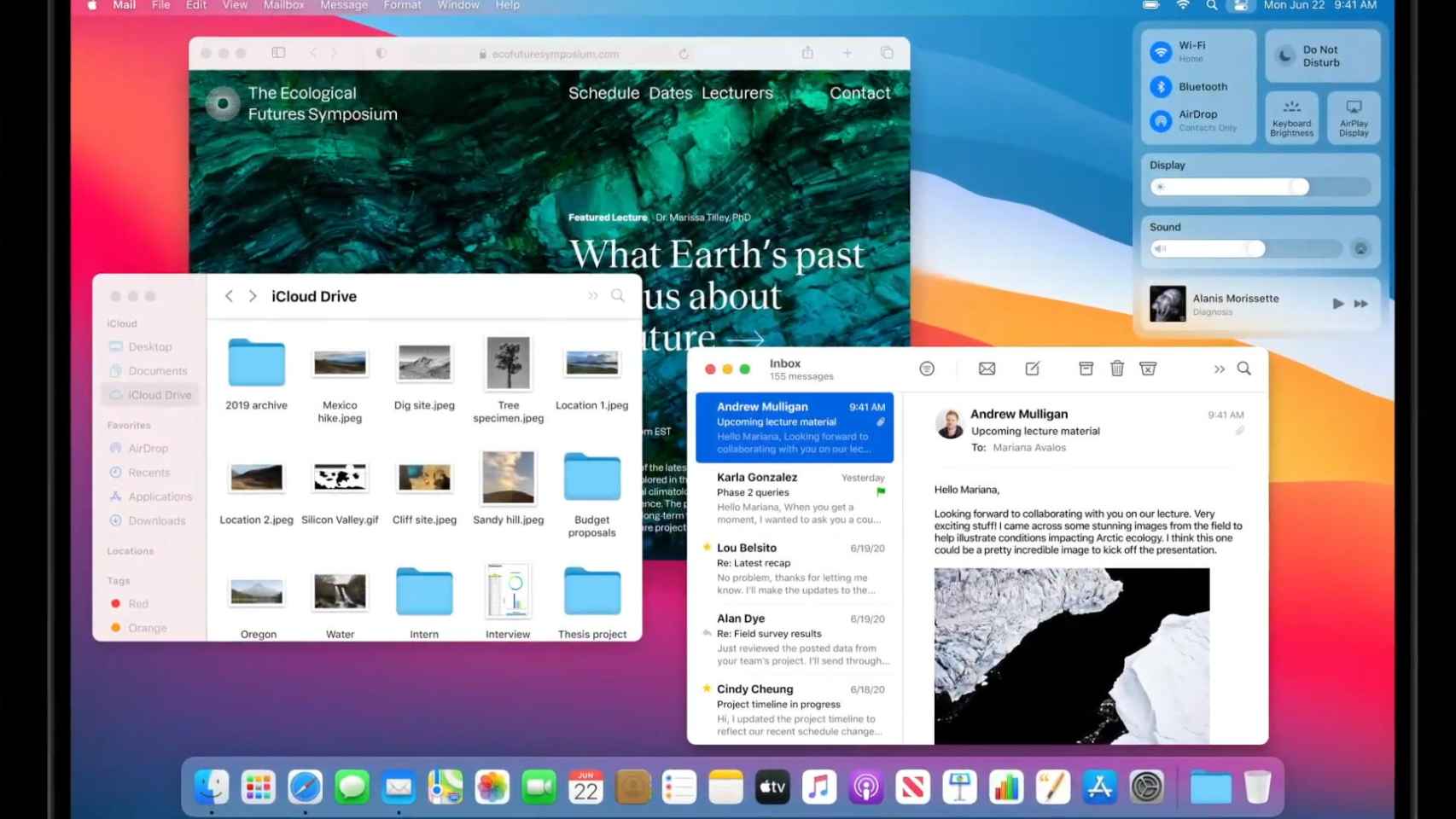 El diseño del nuevo macOS Big Sur recuerda a iOS