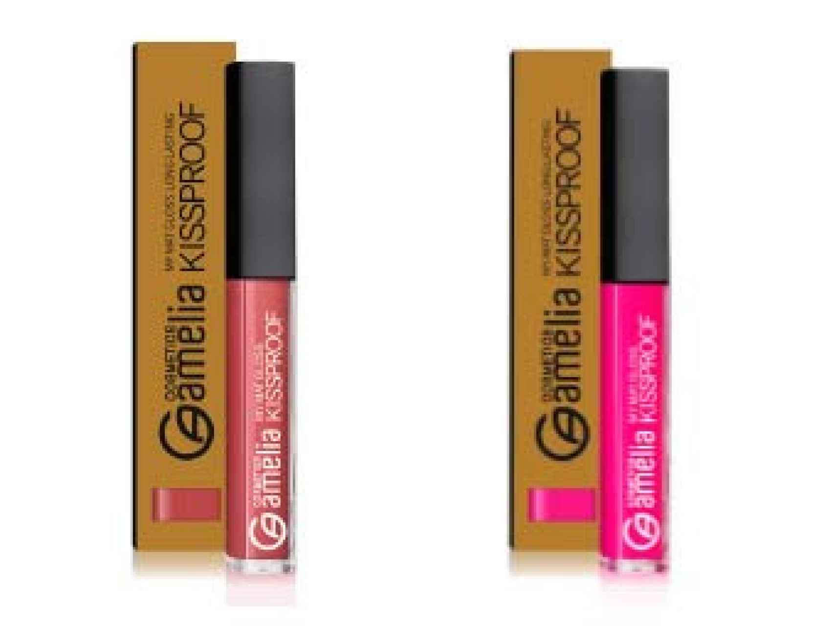 Kissproof, de Amelia Cosmetics. Gloss labial mate de 12 horas de duración. Color intenso, una formula especial y un aroma delicioso. Sin parabenos.