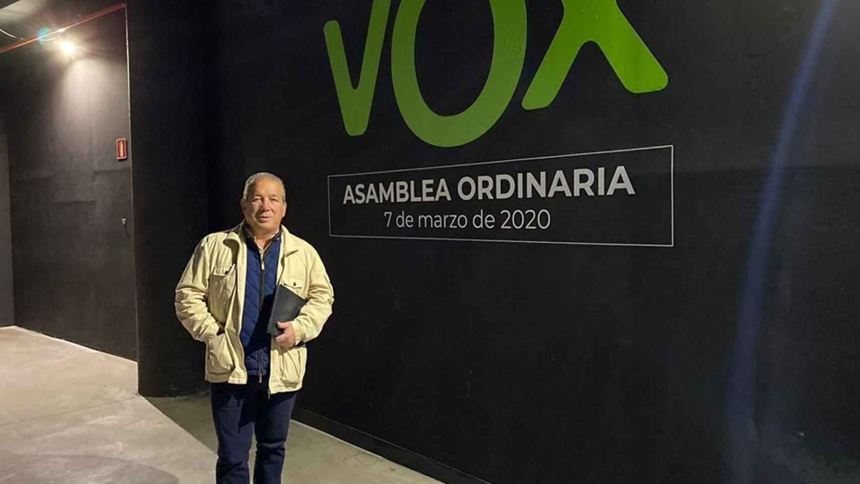 Rafael Vílchez, portavoz de Vox en el  Ayuntamiento de San Javier.