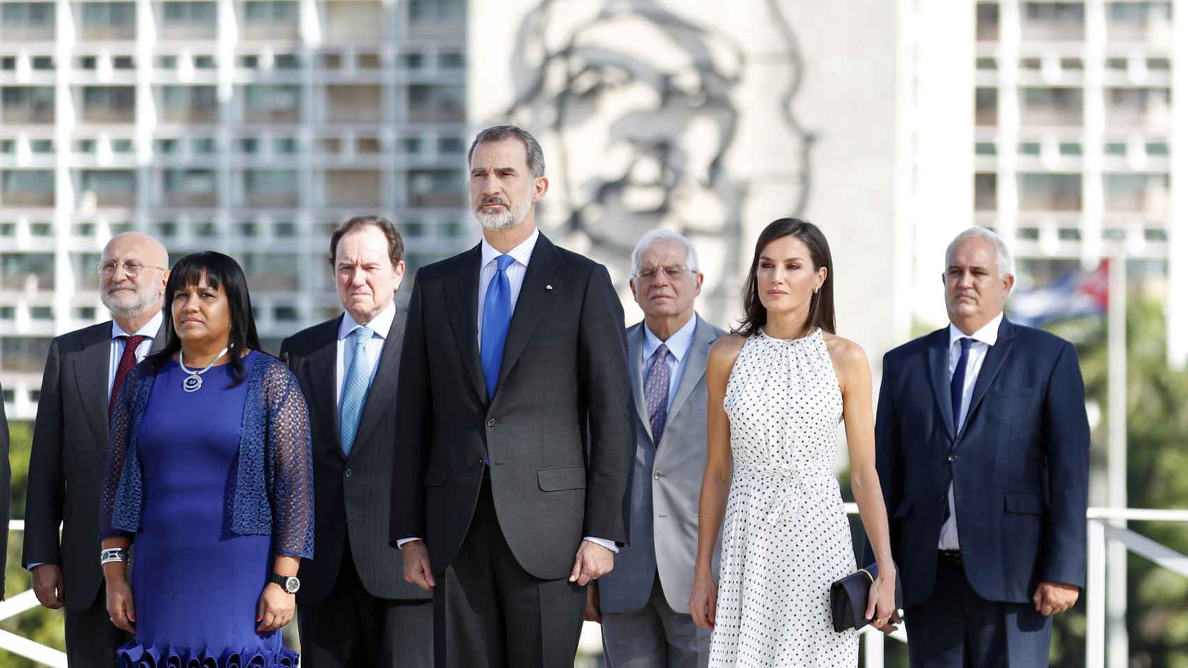 Los Reyes en su visita de Estado a Cuba en 2019.