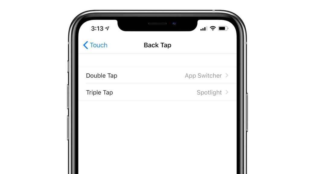 La nueva opción de iPhone que permite hacer toques en la trasera