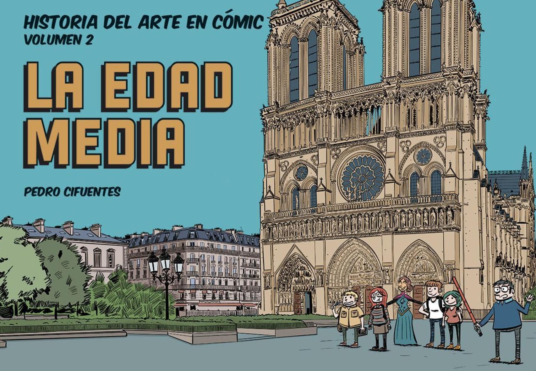 Portada de 'Historia del arte en cómic. La Edad Media'.