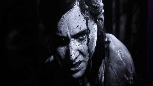 Captura de la pantalla de inicio de The Last of Us Part II.