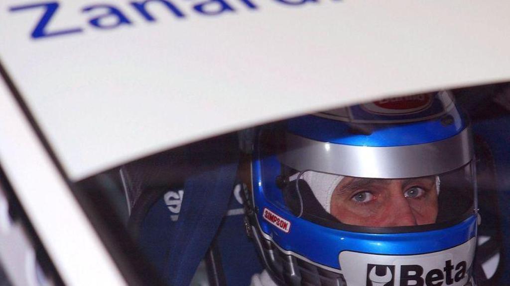 Zanardi en uno de sus coches