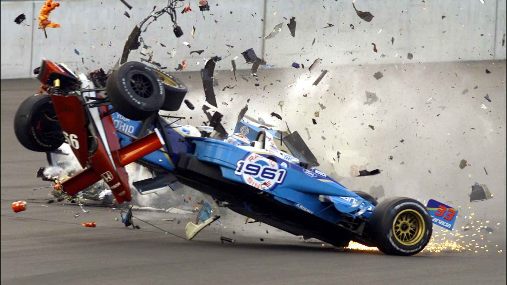 El accidente de Zanardi en 2001