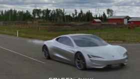 La aceleración del nuevo Tesla Roadster, en una simulación