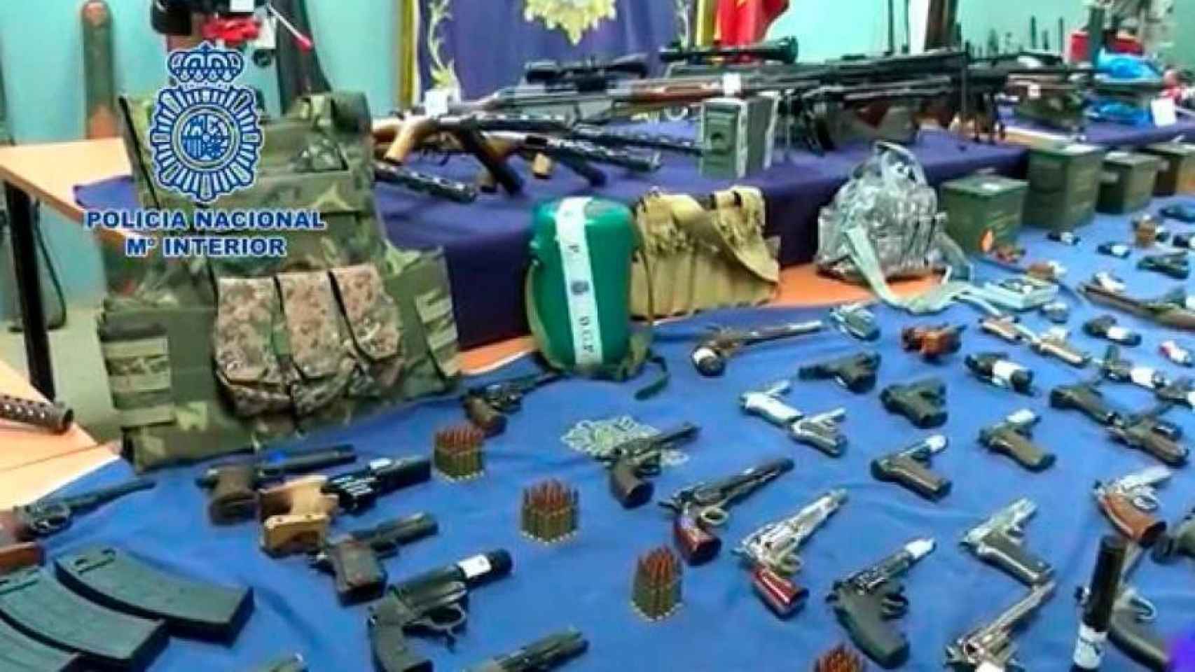 La Policía Nacional incautó más de 300 armas
