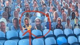 La imagen de Osama bin Laden en la grada del Leeds United