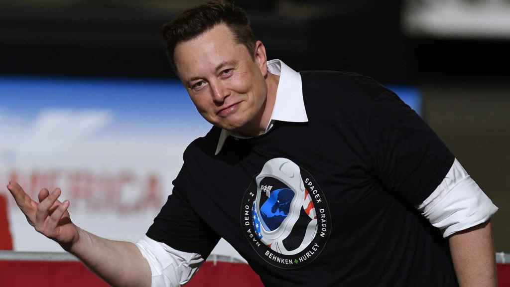 Elon Musk, responsable de Tesla, la compañía de coches eléctricos.