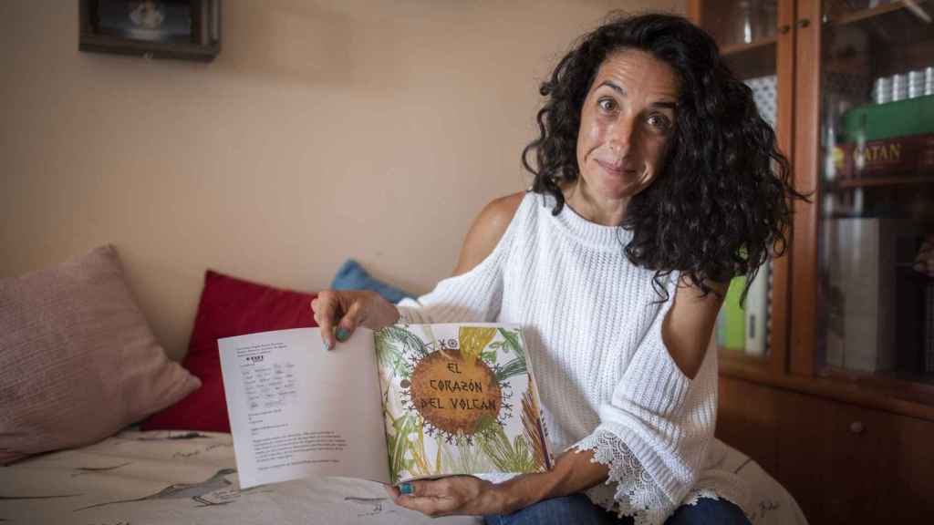 Patricia Ramírez, madre de Gabriel Cruz, en su casa de Almería, este pasado miércoles.