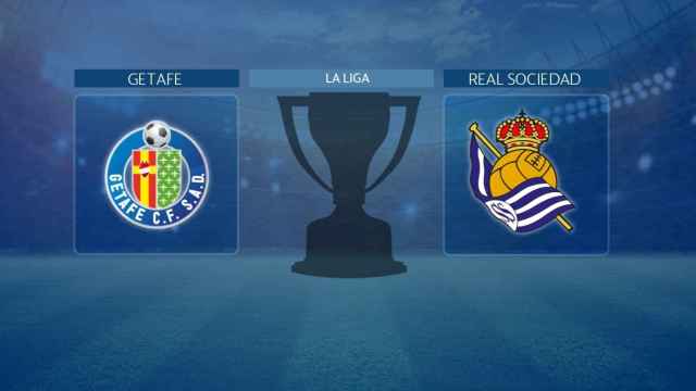 Getafe - Real Sociedad, partido de La Liga