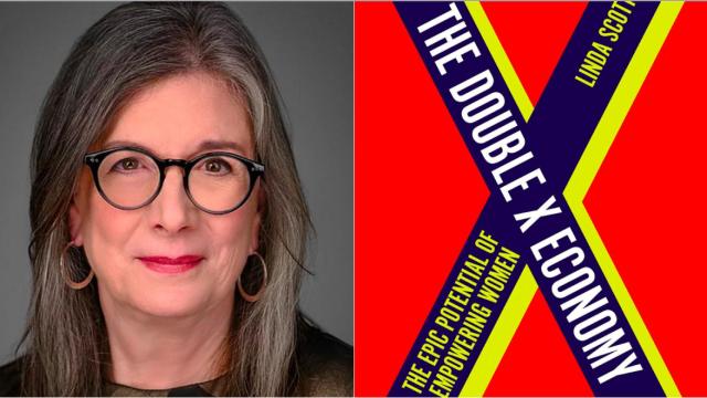 Linda Scott y su libro, Double X Economy.