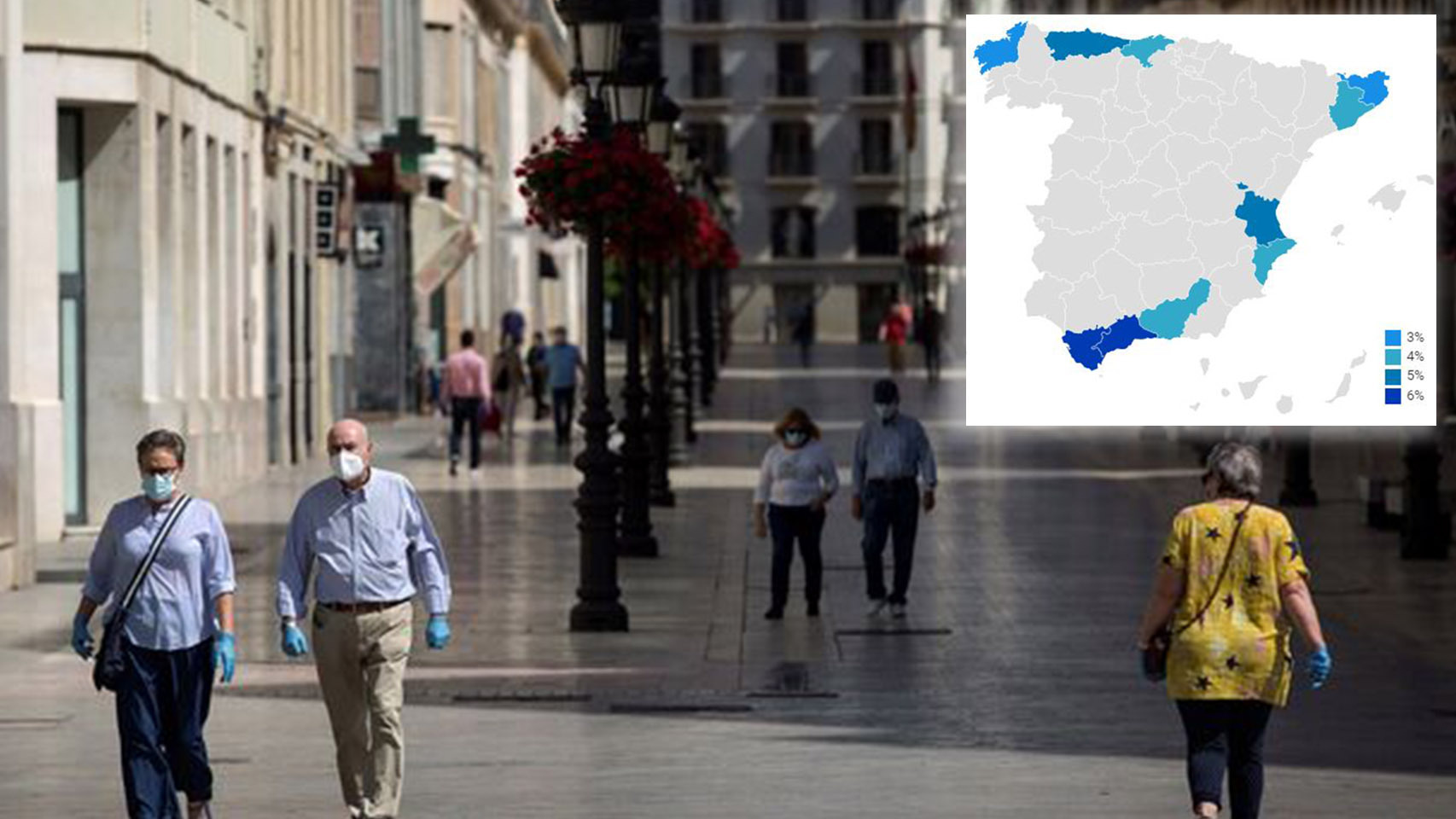 El mapa de las provincias a evitar este verano por el contagio del Covid: de Málaga a Girona