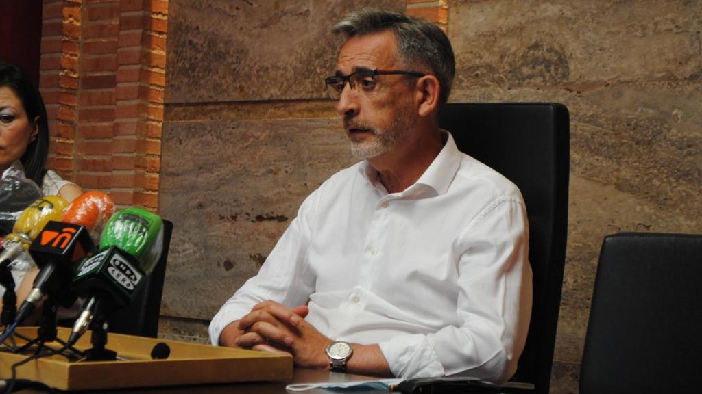 El presidente de la DO y alcalde de Valdepeñas, Jesús Martín.