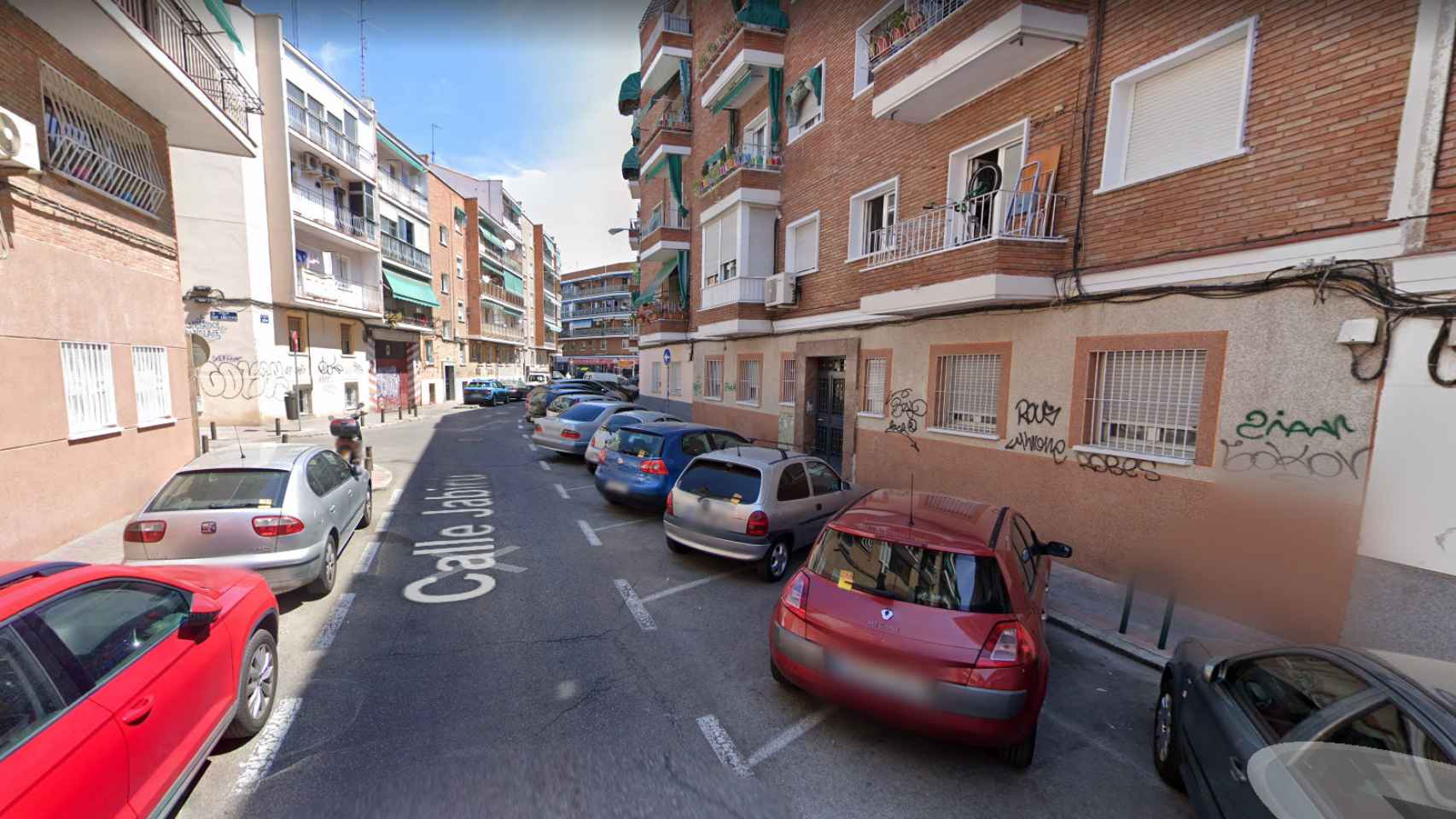 Calle Jabirú de Madrid.