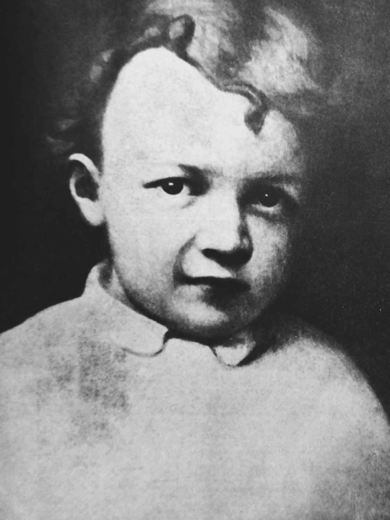 Retrato de Lenin de niño.