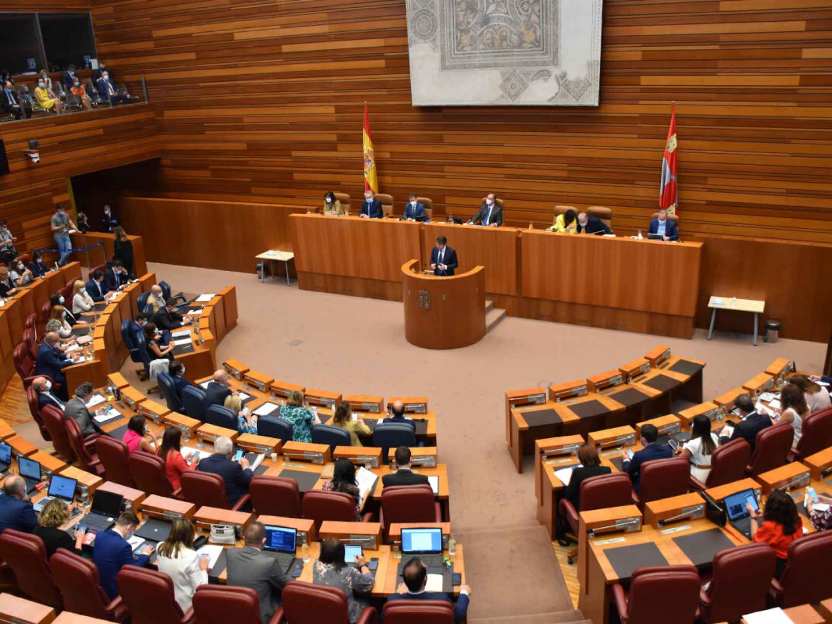Pleno de las Cortes en la pasada legislatura.