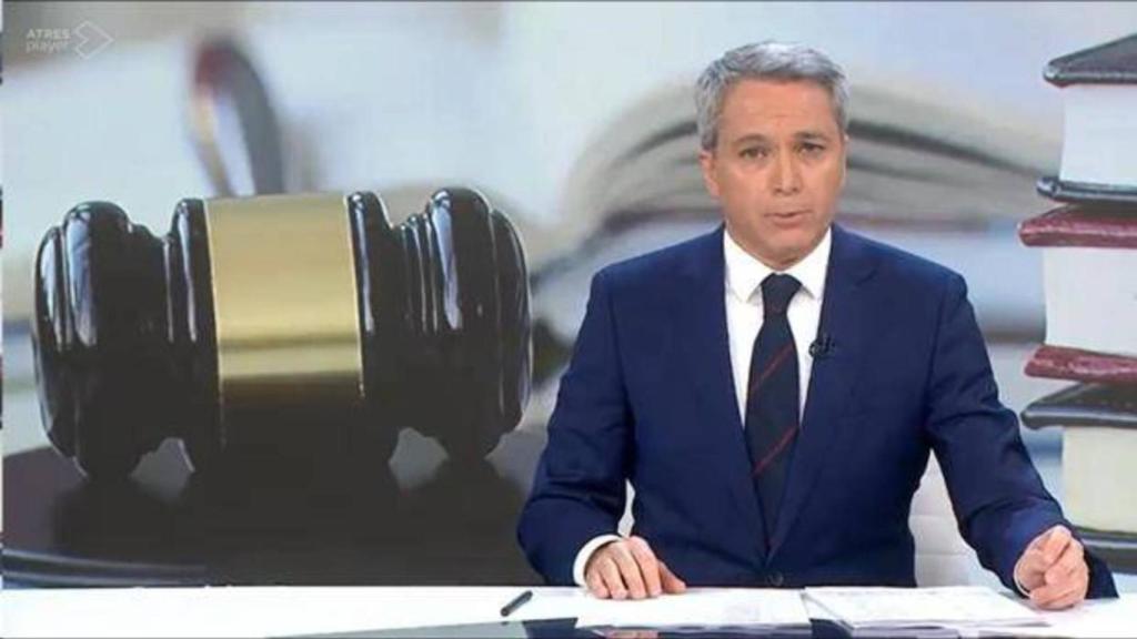 Una captura de pantalla del vídeo de Vicente Vallés que se ha hecho viral.